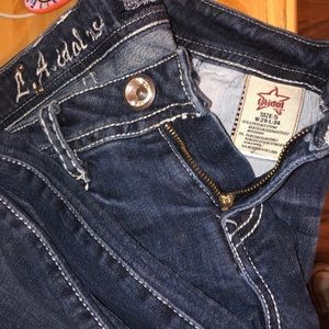 L.A. idol USA jeans size 5. W:29 L:34